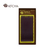 Ресницы коричневые NEICHA Twinkle Dark Brown 16 линий